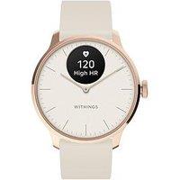 Withings Scanwatch Light - Rose Gold White