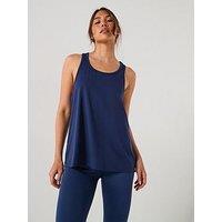 V By Very Oversize Sports Vest - Blue