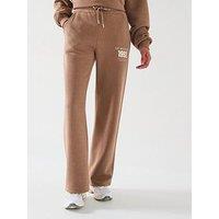 V By Very La Marais Running Club Wide Leg Jogger Co-Ord - Beige