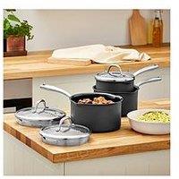 Good Food By Tower 3 Piece Saucepan Set