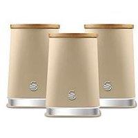 Swan Nordic Set Of 3 Canisters