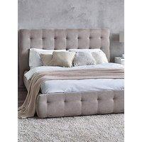 Julian Bowen Odette King Bed - Light Taupe - Double