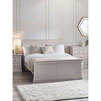Julian Bowen Clermont Bed Frame - Light Grey - King