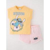 Disney Lilo & Stitch Stitch T-Shirt And Short Set - Multi