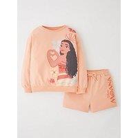Disney Moana Moana Sweat And Short Set