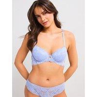 Dorina Katiana Light Padded Demi Bra - Blue