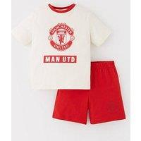 Manchester United Football Club Short Pyjama Set - Red