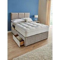 Very Home Sheridan Divan Base, Comfort 2000 Mattress And Headboard - Fsc Certified