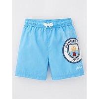 Manchester City Football Swim Shorts - Blue