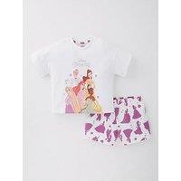 Disney Princess Shorts Pyjama Set - Purple