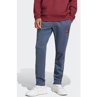 Adidas Mens Manchester United Seasonal Tracksuit Pants - Grey/Red