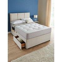 The Very Collection Sheridan Divan Base, Comfort Mattress And Headboard - Fsc Certified