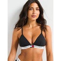 Tommy Hilfiger Heritage Cotton Bra - Black