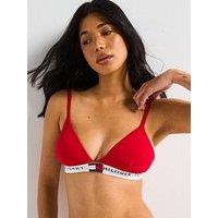 Tommy Hilfiger Heritage Cotton Bra - Red