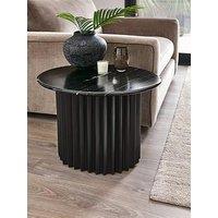 Very Home Pillar Side Table - Black