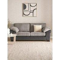 Very Home Haven 3 Seater Standard Back Fabric Sofa