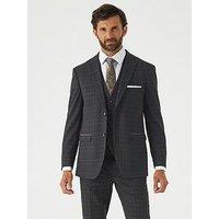 Skopes Casey Check Tailored Fit Suit Jacket