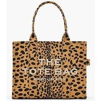 Marc Jacobs The Large Tote Cheetah - Black Multi