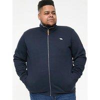 D555 Nashua Zip Through Fleece Sweatshirt - Navy