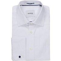 Skopes Long Sleeve Smart Luxury Slim Fit Dress Shirt - White