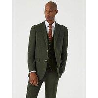 Skopes Jude Herringbone Tailored Fit Suit Jacket