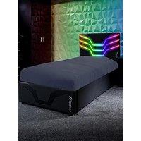 X Rocker Cosmos Rgb Led Single Ottoman Bed