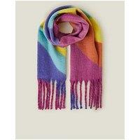 Accessorize Rainbow Wave Scarf