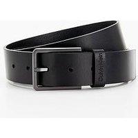 Calvin Klein 35Mm Essential Leather Belt - Black