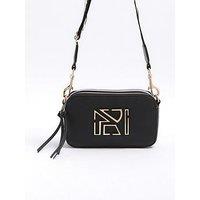 River Island Camera Bag Crossbody Bag - Black