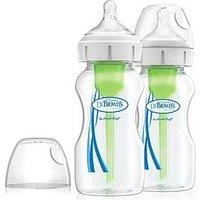 Dr Browns Options+ 270Ml Feeding Bottles 270Ml 2 Pack