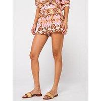 V By Very Printed Co Ord Beach Short