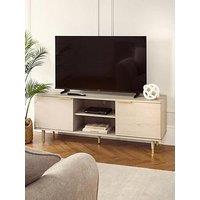 Very Home Enna Tv Unit - Grey Oak - Fits Up To 65 Inch Tv - Fsc Certified