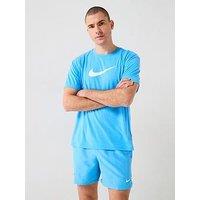 Nike Mens Specs Short Sleeve Hydroguard T Shirt - Blue