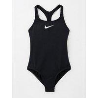 Nike Girls Essential Racerback One Piece Swimsuit - Black
