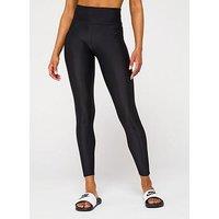 Nike Womens Victory Swim Slim Legging-Black