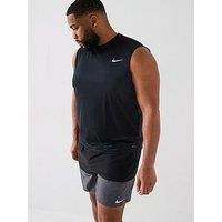 Nike Mens Extended Size Sleeveless Hydroguard T Shirt - Black