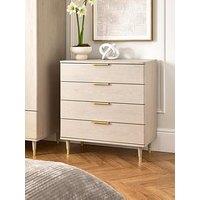 Very Home Enna 4 Drawer Chest - Grey Oak - Fsc Certified