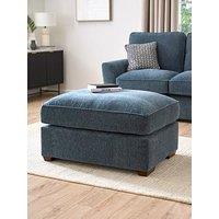 Very Home Lucerne Large Fabric Footstool