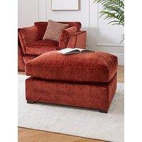 Very Home Caressa Large Fabric Footstool