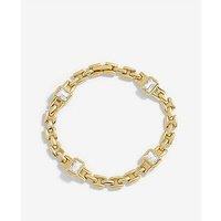 Jon Richard Gold Plated And Cubic Zirconia Polished Bracelet