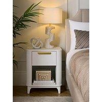 Very Home Carina 1 Drawer Bedside Chest - White - Fsc Certified
