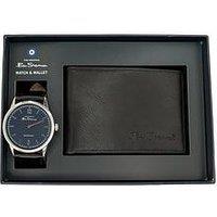 Ben Sherman Black Strap With Pu Strap Dial