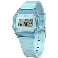 Ice-Watch Retro Digi Sky Blue Silcone Strap 32Mm Digital Watch