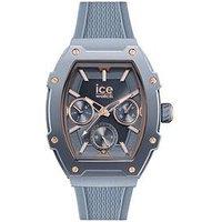 Ice-Watch Boliday Horizon Blue Silicone Strap Day Date Watch