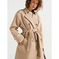 Vero Moda Longline Trenchcoat - Beige