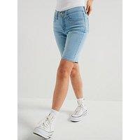 Levi'S Shaping Bermuda Shorts - Blue