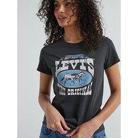 Levi'S Perfect T-Shirt - Levis Horse Poster Pirate - Black