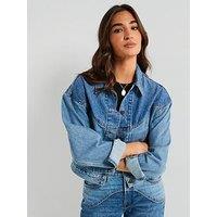 Levi'S Shrunken 90S Trucker Jacket - Ironic Iconic Trucker - Blue