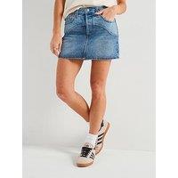 Levi'S Western Icon Skirt - Ironic Iconic Skirt - Blue
