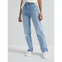 Levi'S Ribcage Full-Length Jeans - Samba Tango Light Blue